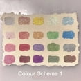thumbnail image 3 of 20-Color Pearl Watercolor Set - Metallic Shimmer Solid Paint Palette for Artists/Beginners, Portable Non-Toxic Cake Pigments with High Transparency (5ml), 3 of 3
