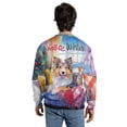 thumbnail image 5 of Watercolor Hello Winter Shetland Sheepdog Chill Christmas Welcome All Over Print 3D Sweatshirt Unisex Merch Sheltie Dog Lover Gifts - 00016, 5 of 6