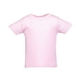 thumbnail image 2 of Marky G Apparel Baby and Toddler Short-Sleeve T-Shirts 100% Cotton Jersey Crew-Neck Tee, 24M, Pink/Raspberry/Heather(Pack of 3), 2 of 7