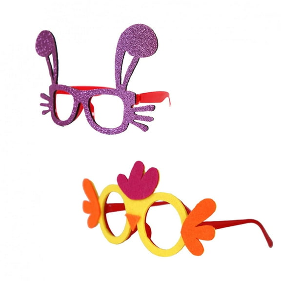 Christmas Gifts Deals for Days,Jovati Easter Bunny Glasses as Easter Egg Fillers,Easter Glasses for Kids Easter Party Favors, Easter Basket Stuffers,Easter Eggs Glasses On Clearance