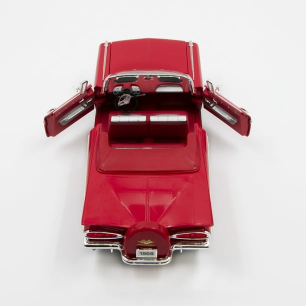 1959 Chevrolet Impala Convertible Red 1/18 Diecast Model by Road