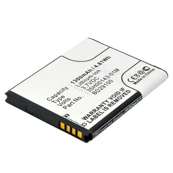 Batteries N Accessories BNA-WB-L3788 Cell Phone Battery - Li-ion, 3.7, 1300mAh, Ultra High Capacity Battery - Replacement for ATT 35H00143-01M, BA S460, BD29100 Battery