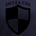 thumbnail image 3 of CafePress - Delta Chi Black Icon T Shirt - Women's V-Neck Dark T-Shirt, 3 of 4
