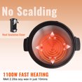thumbnail image 4 of VEVOR Wax Melter for Candle Making, 10Liter Extra Large Electric Wax Melting Pot with Easy Pour Spout & 9-level Temp Control, Easy Clean for Candle Soap Cream Beauty Bulk Production Business or Home, 4 of 9