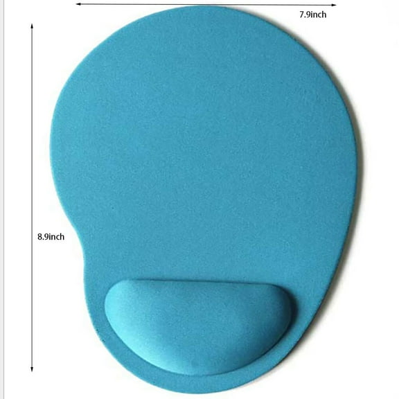 PC Mousepad Ergonomic Comfortable  Mat With Wrist Rest Support Non Slip Tiffany