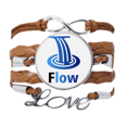 thumbnail image 1 of English Words Current Flow Low Bracelet Chain Rope Ornament Wristband, 1 of 3