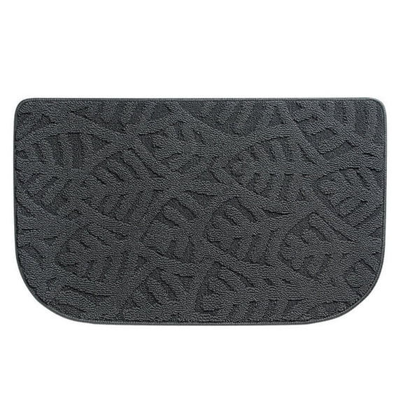 Indoor Doormat Front Door Mat,Low-Profile Machine Washable Kitchen Rug, Absorbent Mud Half Round Entrance Mat for Outdoors, Entryway, Patio, Bedroom