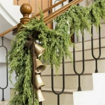 Wreath Realistic Winter Needle Wreath Green Leaf Suitable For Outdoor Indoor Tablecloth Wall Event & Party Home Decor