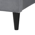 thumbnail image 6 of Baxton Studio Payne Modern Platform Bed, Queen, Grey, 6 of 9