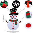 thumbnail image 3 of Árbol De Navidad Diy Árbol De Navidad De Fieltro Juego De Juegos De Muñeco De Nieve De Navidad, 3 of 3