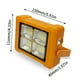 thumbnail image 3 of Lámpara portátil, lámpara de trabajo portátil, energía solar, carga de emergencia por USB, para exteriores, resistente a la lluvia, para acampar, luz potente, lámpara solar, 3 of 6
