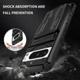 thumbnail image 5 of KOMI for Google Pixel 8 Pro Case with Card Holder, Built-in Stand Full-Body Drop Tested Protective Wallet Case for Google Pixel 8Pro (Black), 5 of 5