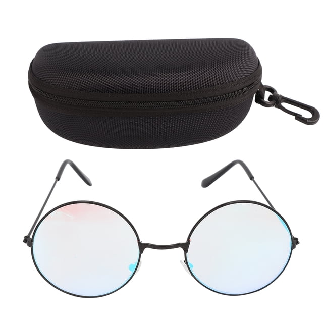 Gafas para daltónicos, montura completa, unisex, para mejorar la visión, visión correctiva, para ceguera roja y verde, para diseño artístico, color negro