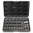 thumbnail image 1 of VEVOR Bolt Extractor Set, 29-Piece Bolt and Nut Remover Set, 6mm to 10mm, 13/32" to 3/4", CR-MO Steel Extraction Socket Set with Storage Case, for Removing Damaged Rusted Bolts, Nuts and Screws, 1 of 9