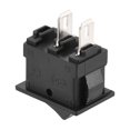 thumbnail image 4 of Interruptor de palanca mini para barco, interruptor de palanca negro para barco, coche, marino, 2 pines ON/OFF AC 250V/3A 125V/6A, 10 piezas, 4 of 4
