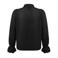 thumbnail image 2 of Alvivi Kids Boys Renaissance Long Sleeve Shirt Solid Color Shrug Blouse Tops 6-16, 2 of 4