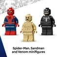 thumbnail image 7 of LEGO Marvel Epic Battle: Spider-Man vs. Sandman Building Toy for Boys & Girls - Super Hero Playset W/Venom, Sandman, & Spider-Man Minifigures - Gift Idea for Birthdays - Ages 9+ - 76334, 7 of 7