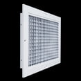 thumbnail image 3 of Fits 12x8 and 8x12 Duct Opening | Aluminum Eggcrate Return Air Grille | Low Noise & High Air Flow, Rust Proof Vent Cover Grill for Sidewall & Ceiling | White | Outer Dimensions: 13.75" X 9.75", 3 of 8