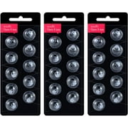 Hearing Aid Domes for Oticon Replacements,Oticon Minifit Open Vent Bass Domes (8 mm/3 Pack）,Universal Domes for Oticon Hearing Aid Supplies