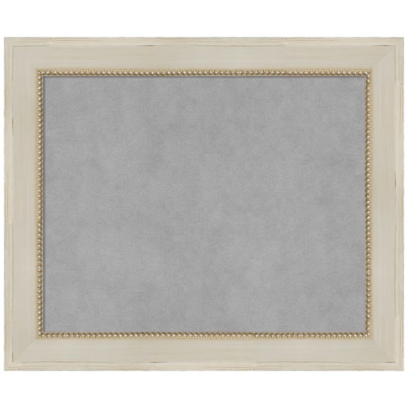 Amanti Art Parthenon Cream Framed Magnetic Board 24 x 20 in.