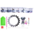 thumbnail image 3 of Pintura De Diamantes De Imitación, Luz Brillante Pequeña Forma De Cachorro Compacta Decoración Del Hogar Para Candelabros Para Colgantes De Coche Para Jardines Al Aire Libre ANGGREK Otros, 3 of 8
