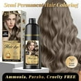 thumbnail image 7 of Hair Dye Shampoo 3-in-1, Semi-Permanent Gray Hair Coverage, Color Depositing Shampoo for Women & Men, Vegan, Ammonia-Free (Ash Brown), 7 of 7