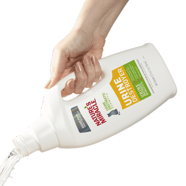 Nature s Miracle Cat Urine Remover with Enzymatic Formula Pour 32 oz
