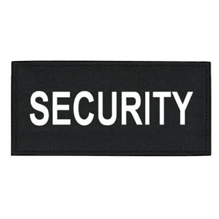  2pcs Security Patches for Vest or Jacket - Security