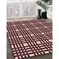 thumbnail image 3 of Ahgly Company Machine Washable Indoor Rectangle Transitional Pink Daisy Pink Area Rugs, 8' x 10', 3 of 7