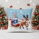 thumbnail image 2 of Cubiertas de Almohada de Navidad Decoración Festiva de 17.7x17.7 Pulgadas para la Decoración Del Hogar, Fundas de Almohada de Tamaño Estándar, 2 of 6