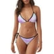 thumbnail image 1 of Disketp Purple Sparkling Butterfly para Bañador de Dos Piezas para Mujer, Bikini Sexy Halter String, Conjunto de Bikini en Triángulo, 1 of 6