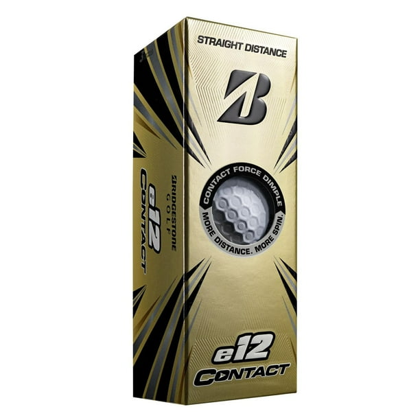 Bridgestone Golf E12 Contact White - Walmart.ca