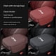 thumbnail image 4 of Bolsa de almacenamiento para reposabrazos de consola central de automóvil, almohadilla de soporte para codos para Jeep Wrangler JL JK Renegade Grand Compass Gladiator Willys, 4 of 5