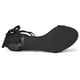 thumbnail image 5 of Sandalias con cordones y tacón bajo Allegra K Negro 36, 5 of 7