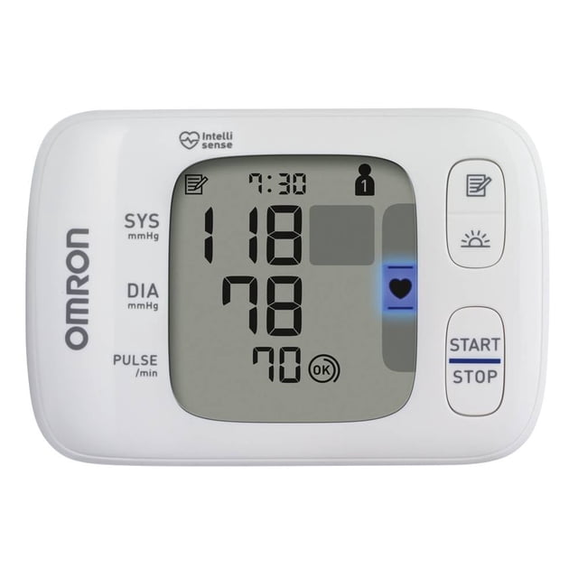 Monitor de presión arterial Omron HEM 6230 elite de muñeca automático 1 pza