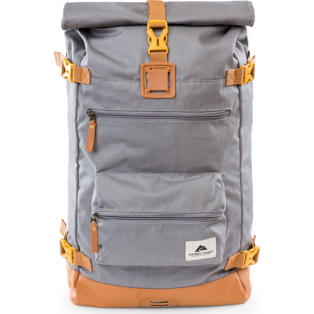 ozark trail spring river waterproof roll top backpack