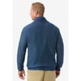 thumbnail image 2 of KingSize Men's Big & Tall Soft Cable Knit Shawl Collar Cardigan, 2 of 3