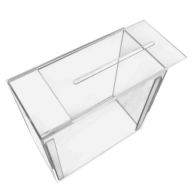 Caja de acrílico para tarjetas de boda, soporte para caja de regalo, centro de mesa, caja de dinero, soporte para caja de boda para