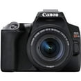 thumbnail image 2 of Canon EOS 250D / Rebel SL3 Digital SLR Camera Body w/Canon EF-S 18-55mm f/4-5.6 Lens 3 Lens DSLR Kit Bundled with Pixibytes Complete Accessory Bundle - International Model, 2 of 4