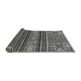 thumbnail image 2 of Ahgly Company Indoor Round Abstract Gray Modern Area Rugs, 8' Round, 2 of 4