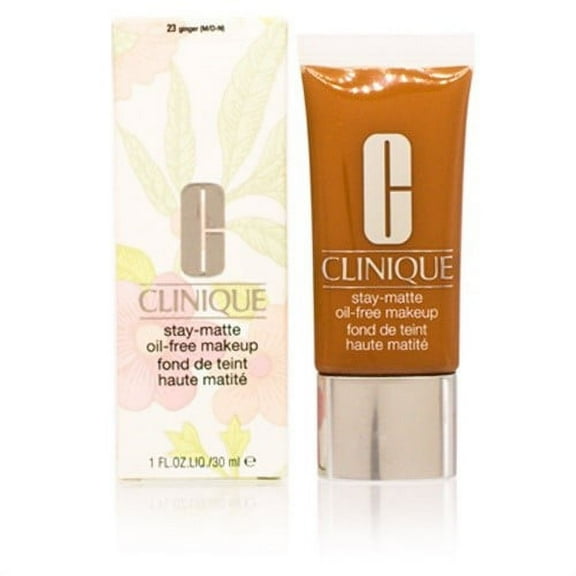 CLINIQUE STAY MATTE FOUNDATION 1.0 OZ GINGER CLINIQUE/STAY MATTE OIL FREE MAKEUP 23 GINGER 1.0 OZ