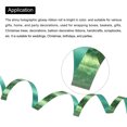 thumbnail image 4 of Uxcell Curling Ribbon Crimped Balloon String 3/16" 11 Yards 2pcs for Christmas Wedding Gift Crafts Green, 4 of 6