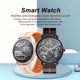 thumbnail image 3 of Reloj inteligente con pantalla táctil completa y redonda de 1,43 pulgadas para Android, 3 of 8