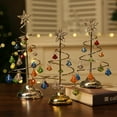 thumbnail image 5 of Small Christmas Tree Christmas Lights Crystal Christmas Tree Lights Copper Wire Night Lights 33cm Christmas Decorations, 5 of 6