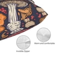 thumbnail image 5 of Salouo Forest Wild Mushroom Pattern Pillow Cases,1PC Pillow Covers with Envelope Closure Decorative Pillow Case for Bed Couch,Pillows Not Included-14"x20", 5 of 6