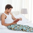 thumbnail image 5 of Cauagu funny pirate Mens Pajama Pants Sleep & Lounge Pants,PJ Bottoms with Pockets-X-Large, 5 of 6
