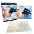 ArtSkills Island Sunset Paint by Number Art Kit for Adults, 20" x 15" Stretched Canvas, Unisex