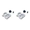 thumbnail image 1 of mmirethe Motor Mount Holder Remote Control Crawler Upgrade Gear Parts Accessories Silver 2Set, 1 of 6
