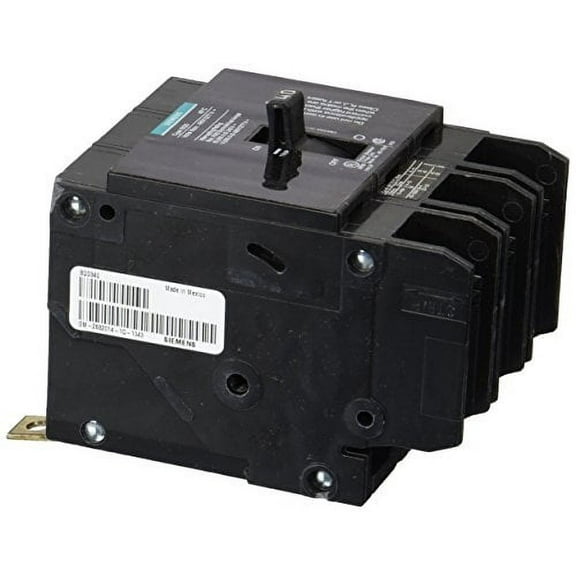 Miniature Circuit Breaker, BQD Series, 40A, 3 Pole, 480V AC, 14kA at 480V AC