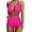 Red, variant on Women's Bikini Sets for Women Mesh V Neck High Waisted Bikinis Sexy Leopard Bathing Suit Two Piece Swimsuit Monokini